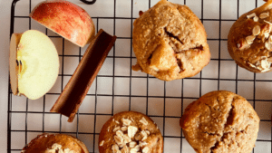 Cinnamon Apple and Honey Muffins