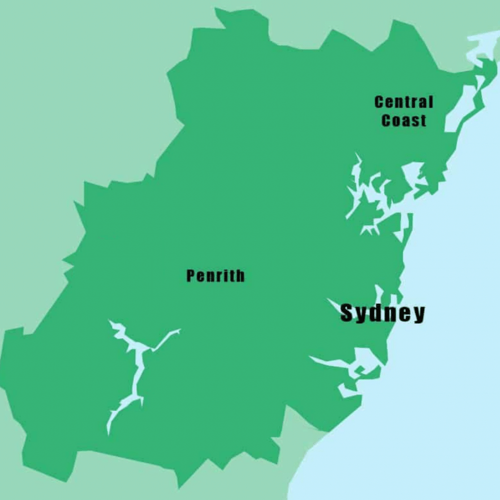 Greater Sydney Map